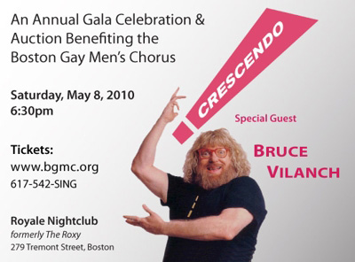 Bruce Vilanch To Host Boston Gay Menâ€™s Chorus Gala, Crescendo