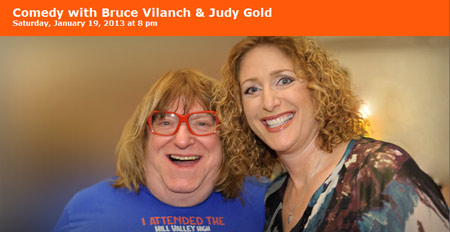 Save The Date: Bruce Vilanch & Judy Gold ~ Big And Tall ~ Saturday, January 19, 2013 at 8 pm
