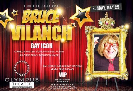Bruce Vilanch Live At Olympus Theater in Highland Park, MI, May 29th
