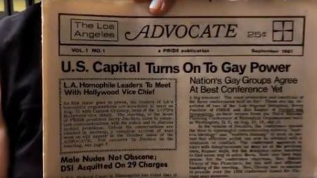 Advocate issue, documentary