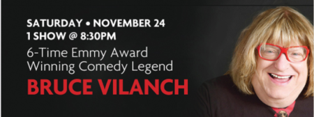 Bruce Vilanch To Play THE COCK 'N BULL RESTAURANT & STAGE Saturday, Nov 24, 2018 | 8:30 p.m., St Bucks, PA