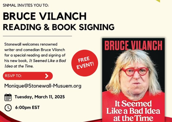 Bruce Vilanch: A Book Reading At FT Lauderdale’s Stonewall National ...